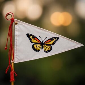 Butterfly Pennant